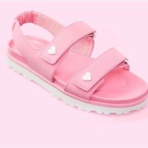Stoney Clover Lane X Target 2 Strap Pink Sandals